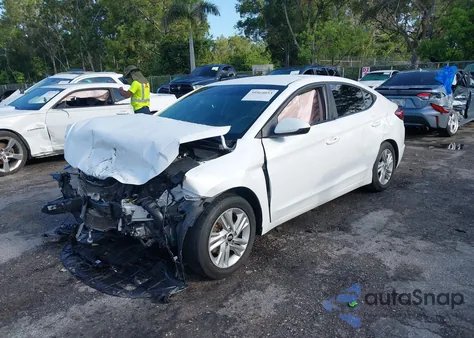 2020 Hyundai Elantra Sel from USA, damaged, VIN 5NPD84LFXLH627801